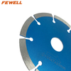 High quality 105-180mm 4-7inch cold press 7mm height segmented diamond saw blade for cutting general purpose , stone , brick and concrete