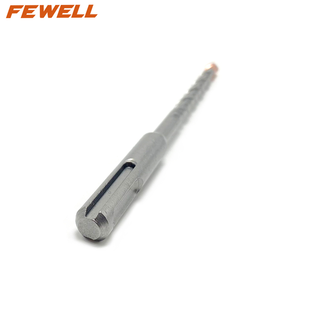 Premium grade cross Tip 6.5-18*150mm Double Flute Electric hammer Drill Bit for Concrete wall hard stone rock Granite