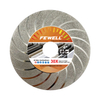 High quality 4inch 100*1.0*20*20mm turbo super thin electroplated diamond saw blade for ceramic tile