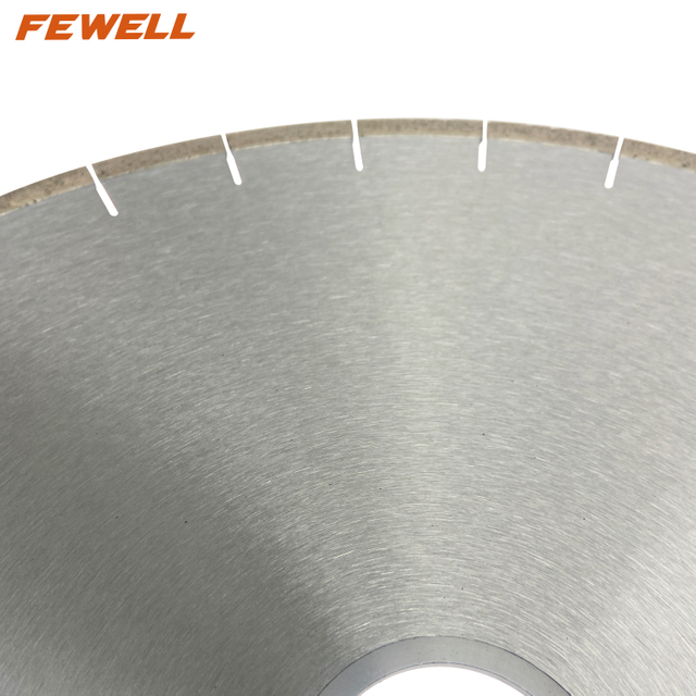 Premium quality Silver brazed 14/16inch 350/400*10*60mm segmented diamond saw blade for Oblique cut Dekton