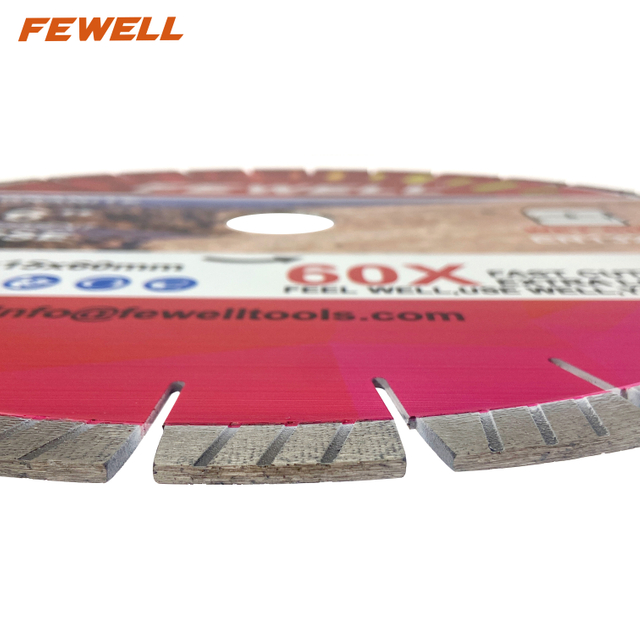 Premium quality 14/16inch 350/400*15/20*60 with 50mm ring Silver Brazed silent steel core arix segment turbo diamond saw blade for cutting granite