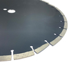 High quality laser welded 14/16in 350/400*10*25.4mm laser welded diamond saw blade for wet cutting asphalt