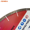 Premium quality Silver brazed 14/16inch 350/400*10*60mm segmented Oblique cut 45° diamond saw blade for Dekton