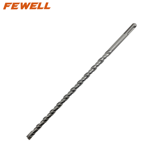 High quality Cross Tip SDS plus 12*310mm well Double Flute Electric hammer Drill Bit for Concrete wall masonary Granite