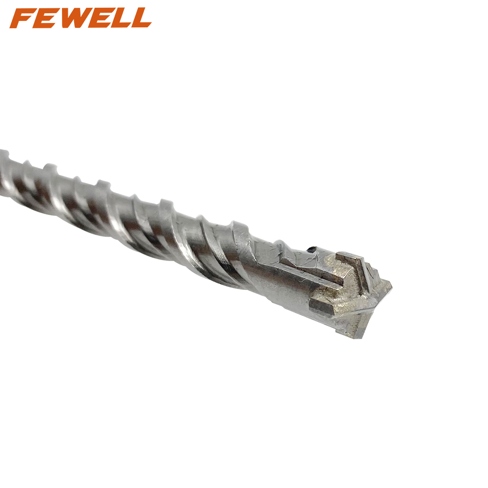  High quality Cross Tip SDS plus 14*160/310mm Double Flute Electric hammer Drill Bit for Concrete wall hard rock Granite