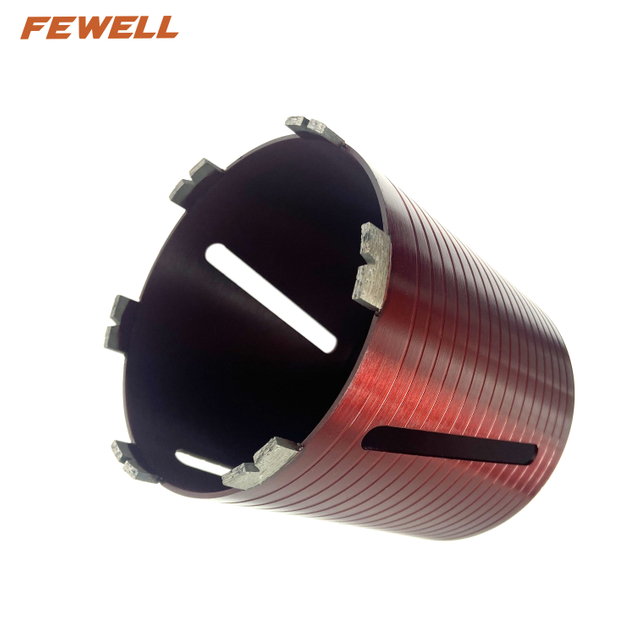 High quality Laser welded 132/142172*182*10*172*G1/2BSP segments diamond core drill bit for concrete,masonry