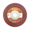100x16mm 4in nylon Abrasive Buffing surface grinding Non Woven fiber Polishing wheel For Stainless Steel metal