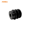 Gasoline Engine Iron Pulley Double Groove 20mm/28mm Bore 52mm Outer Diameter