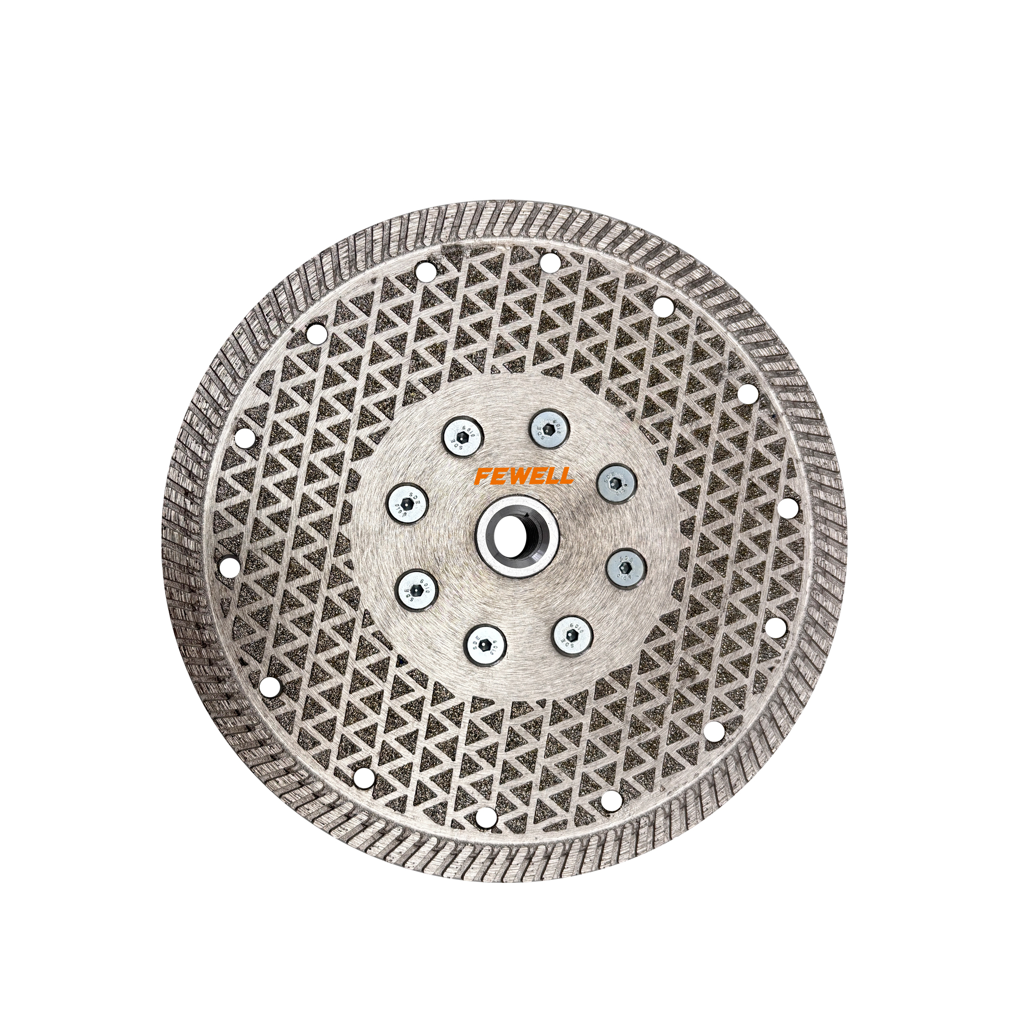 7inch M14 Thread Single Side 180mm Diamond Electroplated Turbo Fast Cutting Granite Marble Stone