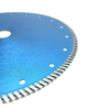 High quality 250*2.4*7.5*25.4mm 10inch Hot Press fine turbo diamond saw blade for dry cutting granite stone