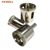 High quality electroplated diamond positioning core drill bits glass hole saw 25-100mm for marble granite tiles
