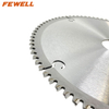 DIY 8/10inch 210/250mm TCT circular saw blade for aluminum pvc pipe cutting