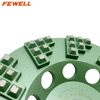 High quality cold Press 5inch 125*22.23mm diamond disc grinding cup wheel for granite concrete block