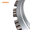 Laser Welded Ring Shape Turbine Segmented Diamond Saw Blade for Cutting Concrete Beton Granite
