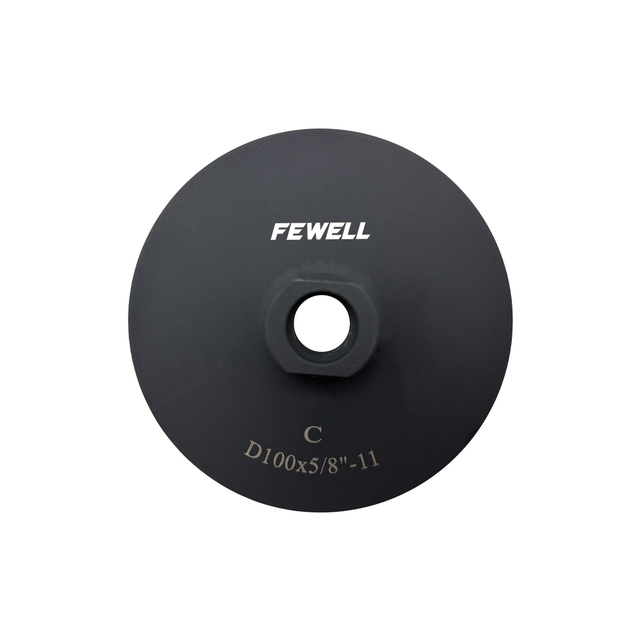 4inch Resin Filled Diamond Grinding Wheel 100mm Metal Bond 5/8"-11 Thread for Marble Granite Quartz