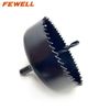 16pcs 19mm 22mm 29mm 32mm 38mm 44mm 51mm 67mm 76mm 89mm 102mm 127mm Bi-Metal hole saw set for Metal Stainless Steel 