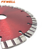 High quality Laser welded 6-14inch 150/230/250/350*10mm segmented turbo diamond saw blade for cutting concrete beton reinforced concrete