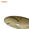 High quality 7inch 180*22.23mm single side triangle shape electroplated diamond saw blade for marble 