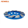 DIY 100*3*20 Cold press 4inch sintered diamond cup grinding wheel for granite concrete , stone