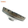 High quality cold press sintered 4inch 100*M14 thread aluminum base diamond turbo cup wheel for grinding granite 