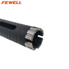 High quality laser welded 32*10*143*M16 segmented turbo diamond core drill bit for drilling concrete