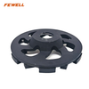 125mm Cold Press 5in Swirly Turbo Abrasive Diamond Cup Wheel for Grinding Concrete Stone