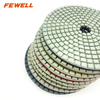 Top quality 4inch 100mm Diamond Dry Grinding Abrasive Pads 9 PCS Sets for Polishing Ceramic Tiles Granite Marble Concrete