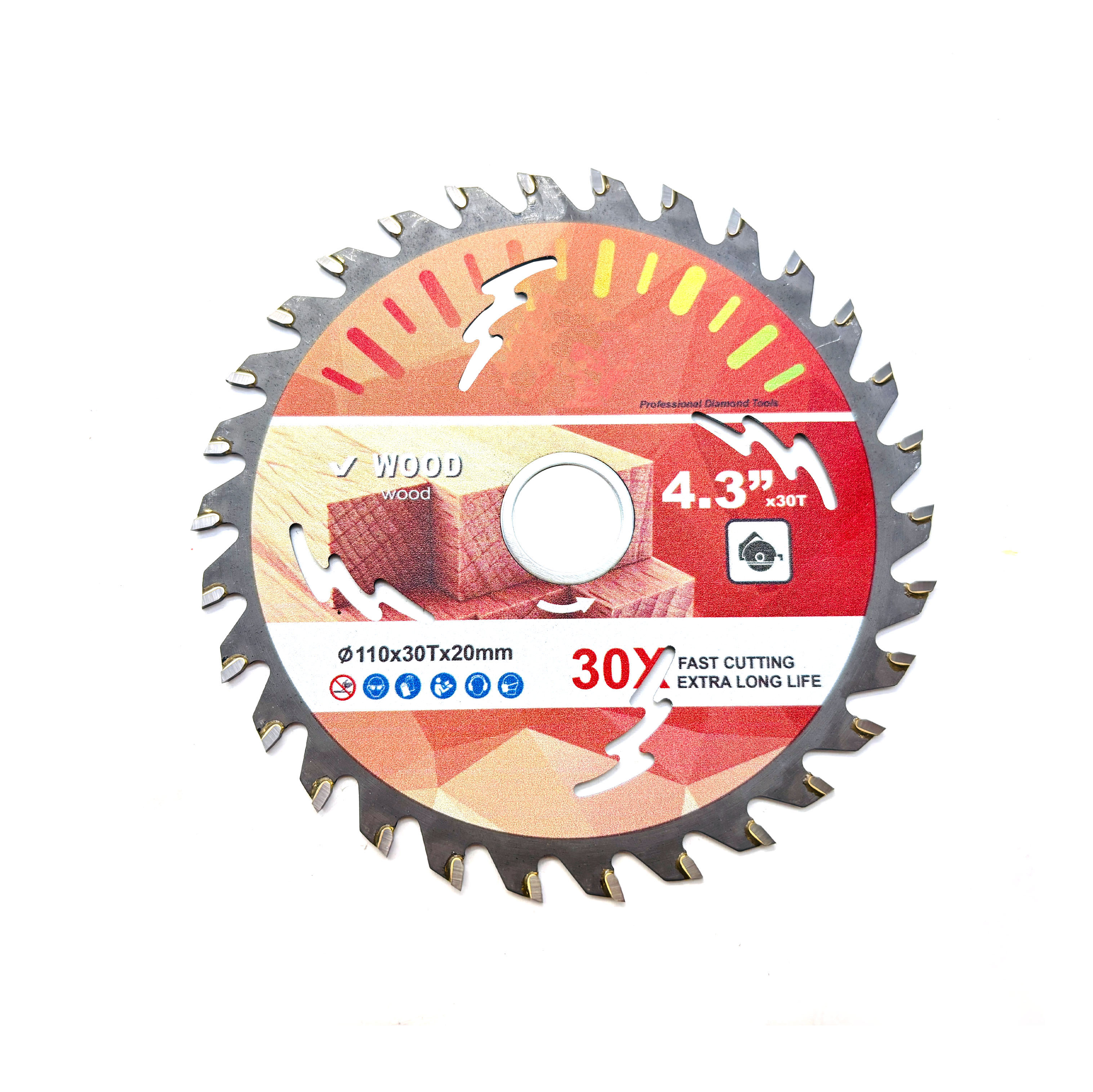 High Quality 4.3-7Inch 110-180mm TCT Circular Saw Blade for Cutting Wood,Plywood,Chipboard,MDF,Melamine