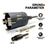 68/82*M16 laser welded diamant core drill bit set for reinforced concrete beton rocks