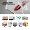 Masonry Drill Bits Set 10 Pcs for metal, brick, glass, ceramic tile plastic wood diamond hole saw Size 1/8" to 1/2"