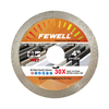 High quality Hot Press 4-14inch 105-350*10mm height continuous Rim diamond saw blade for wet cutting Ceramic Tile Porcelain