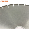 Premium quality 14/16inch 350/400*15/20*60 with 50mm ring Silver Brazed arix segment diamond saw blade for cutting granite