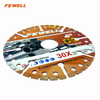 High quality Vacuum Brazed Segmented 4-5inch 100-125mm multi purpose Diamond saw Blade for Granite marble brick metal stainless steel