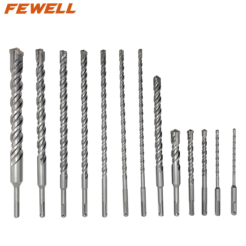 Cross Tip SDS plus 6.5*110/160mm Double Flute Well Electric hammer Drill Bit for Concrete wall masonry Granite