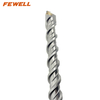 High quality SDS Plus Carbide Single Flat Tip 40*500/600/800/1000mm Double Flute Electric Hammer Drill Bit for Concrete wall Masonry Hard Stone Granite