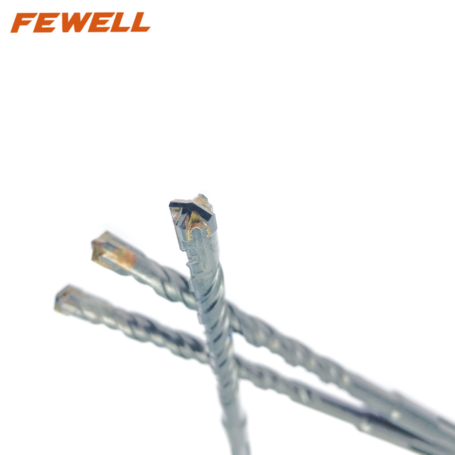 Top quality SDS Plus cross tip 8x160mm Electric Rotary Hammer Drill Bit for concrete granite general purpose