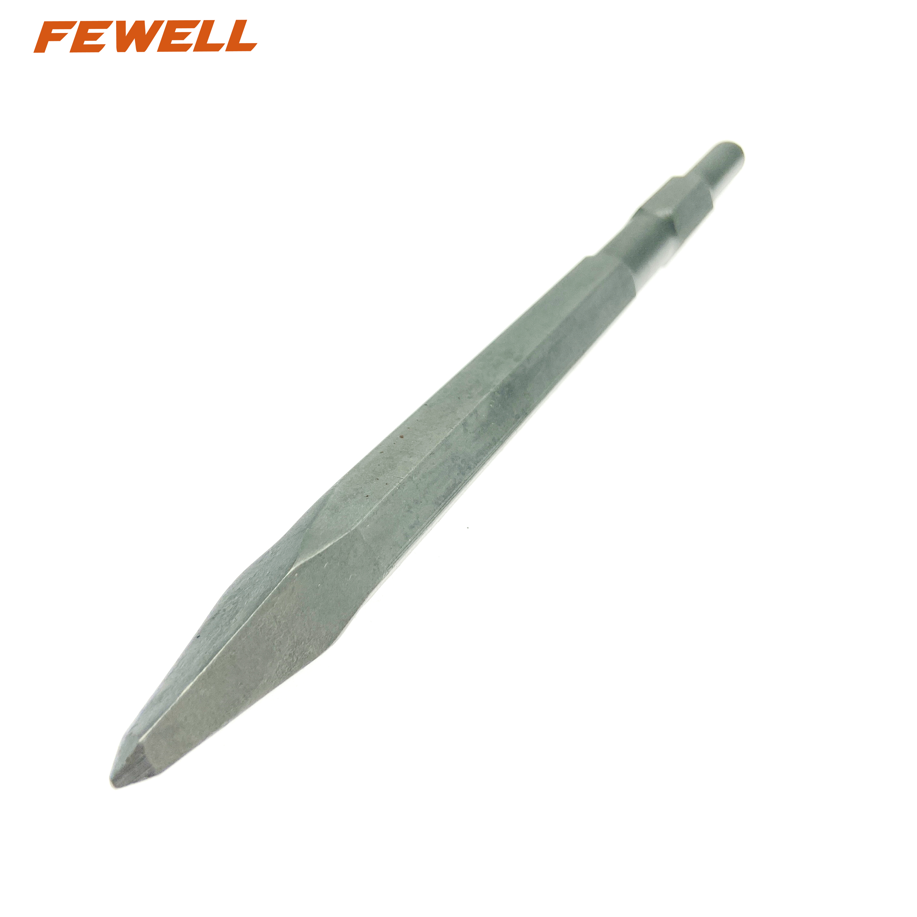 High quality 17mm Hex shank Electric hammer drill bit point chisel for Tile Masonry Concrete Brick stone
