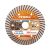High quality Cold Press 4.5inch 115*1.8*15*20mm Segmented turbo diamond saw blade with cooling holes for cutting granite
