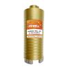 High quality 56/66/107*10*143*M16 arix segmented laser welded diamond drill bit for granite, reinforced concrete，beton