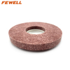 100x16mm 4in nylon Abrasive Buffing surface grinding Non Woven fiber Polishing wheel For Stainless Steel metal
