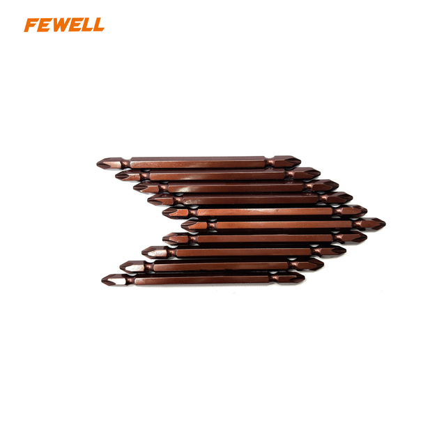 10pcs PH2*110mm Or 150mm Magnetic Ring Sleeve Double-ended Screw Bit Magnetic Screwdriver Bit Set