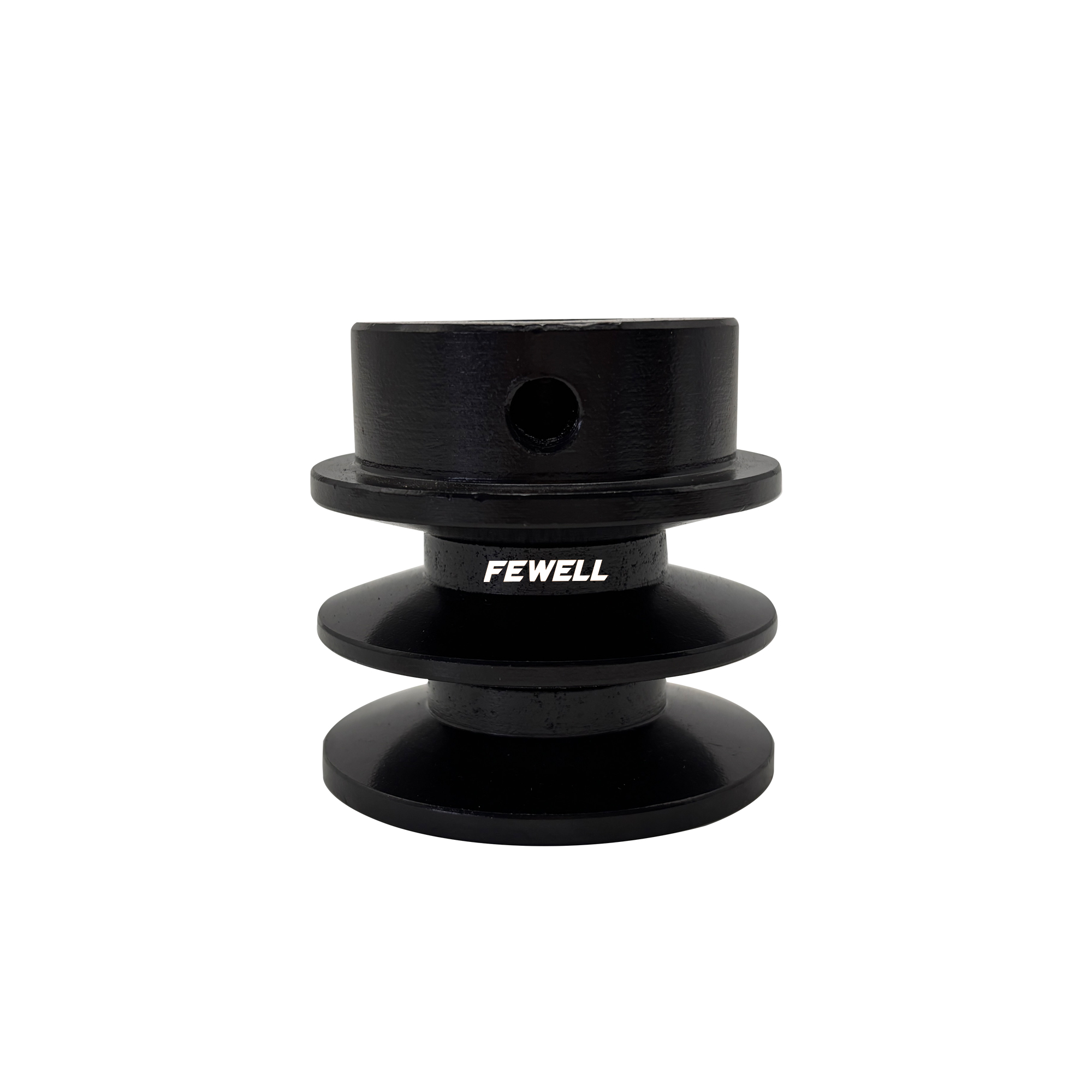 Gasoline Engine Iron Pulley Double Groove 20mm/28mm Bore 52mm Outer Diameter