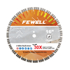 16inch laser welded 400*15*25.4mm cooling holes diamond saw blade for cutting concrete