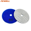 DIY 3inch 80mm 50# 100# 200# 400# 800# 1500# 3000# 7step Diamond polishing Pads for Ceramic Tiles Granite Marble 