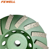High quality cold Press 5" 125*5/8"-11 diamond grinding cup wheel for grinding granite concrete floor
