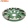 DIY cold Press 4.5inch 115*22.23mm diamond grinding cup wheel for grinding concrete floor blocks