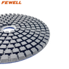 Premium quality 4inch 80mm 50# 100# 200# 400# 800# 1500# 3000# 7step Diamond polishing Pads for Ceramic Tiles Granite terrazzo 