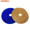 High quality 4inch 80mm 50# 100# 200# 400# 800# 1500# 3000# 7step Diamond disc polishing Pads for Ceramic Tiles Granite terrazzo 