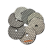 4inch 100mm 7 step dry diamond abrasive polishing Pads for ceramic marble concrete granite stone