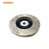 4.5inch 115mm 120# Plastic Matrix Electroplated Diamond Flap Disc Polishing Grinding for Tiles Ceramic Glass Stone